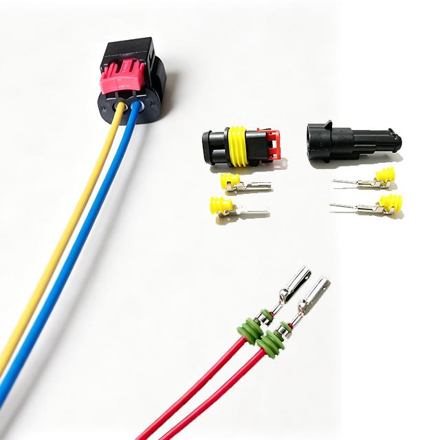 JM-601A+ Seals     One End Crimping+waterproof Seals Insertion+connector Housing Insertion  The Other End Tinning