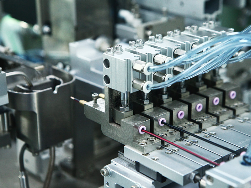 JM-601A+ Connector Pin Insertion + Tin Dipping Machine