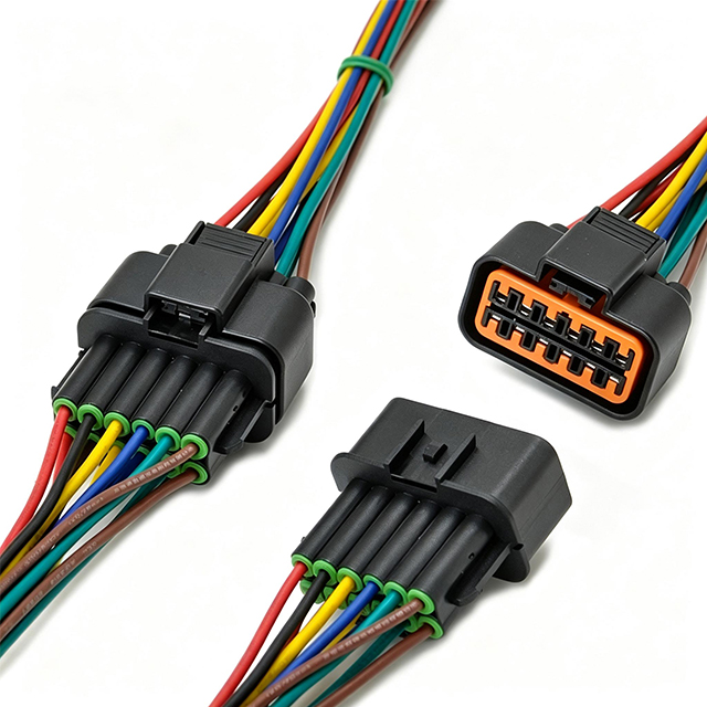 JM-601A+ Seals     One End Crimping+waterproof Seals Insertion+connector Housing Insertion  The Other End Tinning
