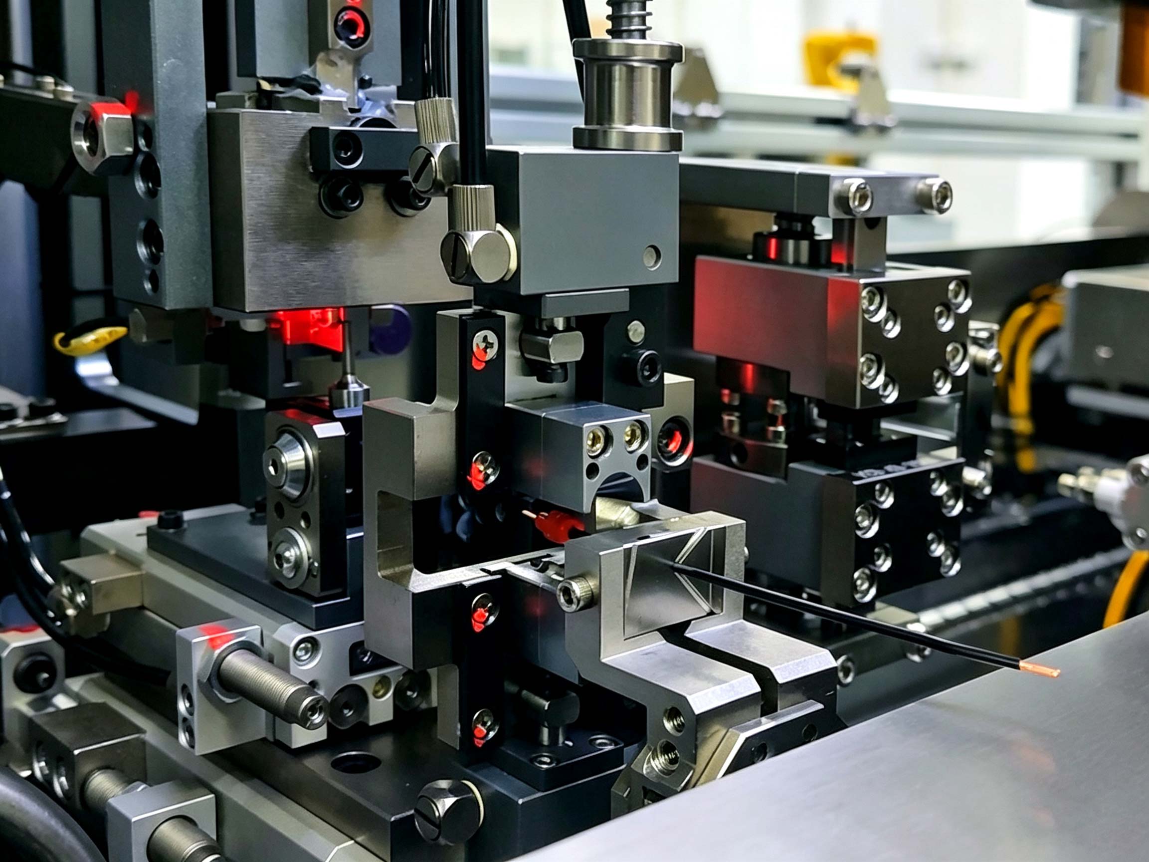 JM-601B+ Automatic Insert Housing Machine With Tin Dipping