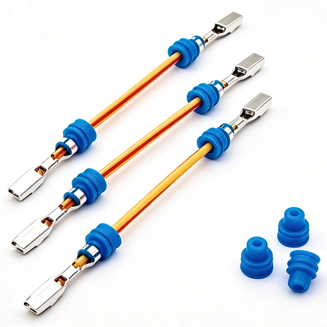 JM-555 Automatic Wire Crimping Machine(Cutting Stripping Crimping Seal Insertion Heat Shrink Tube Threading )