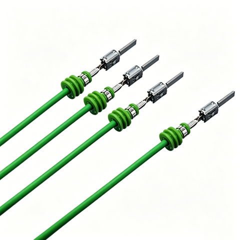 JM-555 Automatic Wire Crimping Machine(Cutting Stripping Crimping Seal Insertion Heat Shrink Tube Threading )
