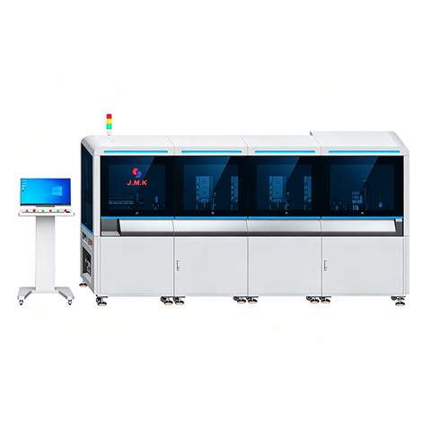 JM-201U Automatic Terminal Crimping Machine (Tube Marking + Multiple Crimping Stations)