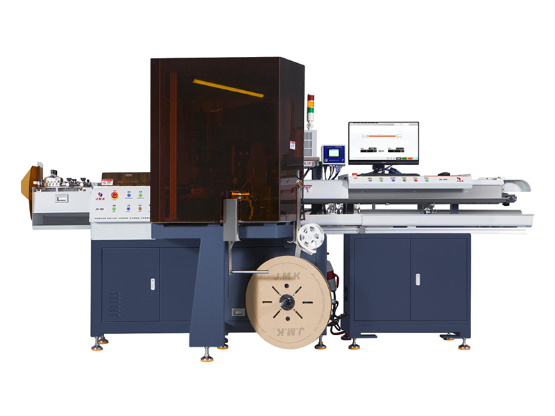 JM-555A Automatic Crimping Machine Single/Double end Waterproof Plug Threading Crimping Machine