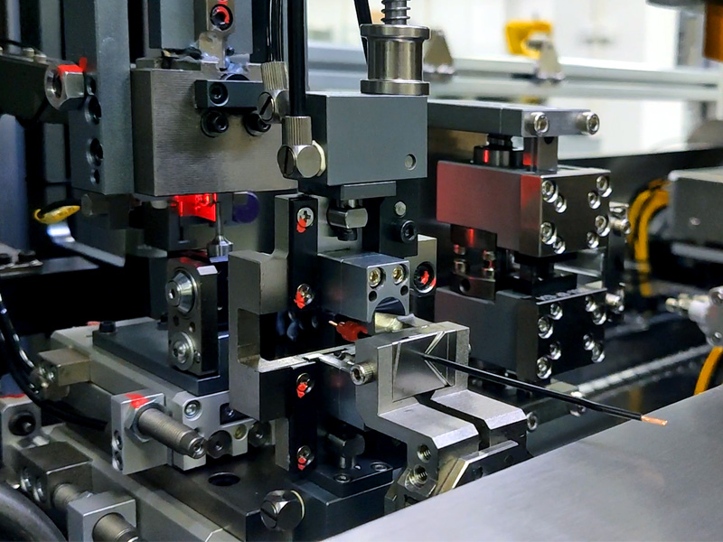 JM-601A+ Fully Automatic Single Head Tinning And Inserting Machine for Waterproof Plugs