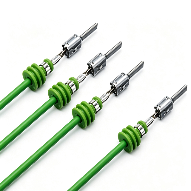 JM-555 Automatic Wire Crimping Machine(Cutting Stripping Crimping Seal Insertion Heat Shrink Tube Threading )